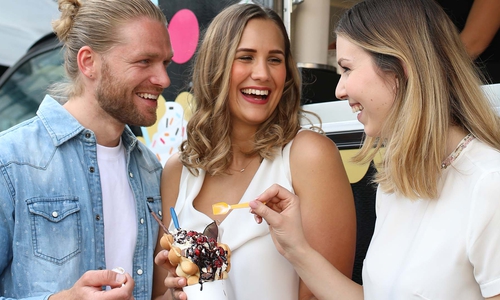 Ab morgen kann auf dem Schlossplatz geschlemmt werden.