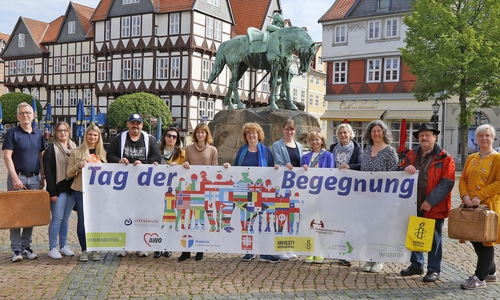 Die Veranstalter warben für das Event Anfang Juni.