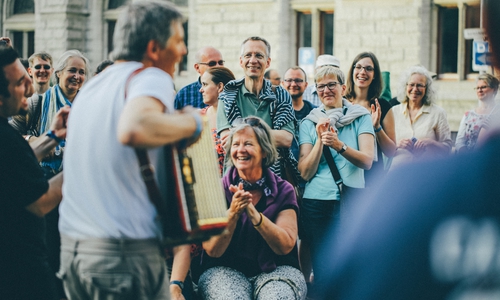 Das Buskers will wieder die Zuschauer begeistern.