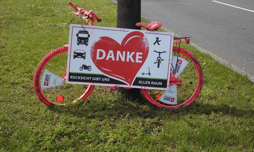 Eine der Installationen am Berliner Ring.