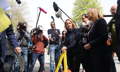  Bundesumweltministerin Steffi Lemke besuchte am heutigen Donnerstag die Schachtanlage Asse II