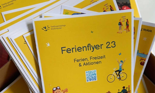 Der Ferienflyer 23 verspricht viele tolle Aktionen.