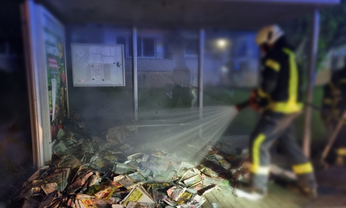 Die Feuerwehr ging auf Nummer Sicher.