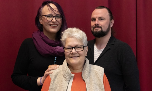 Vera Beiderbeck, Kerstin Hentschel und Hendrik Weking.