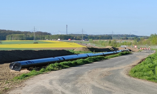 Durch diese Leitungen soll bald Wasser nach Braunschweig fließen.