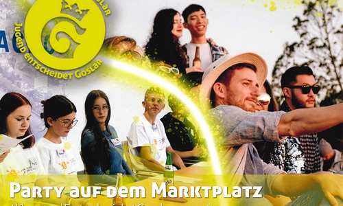 Jugend entscheidet: Der Abschluss des Projekts wird mit einer Party auf dem Marktplatz gefeiert.