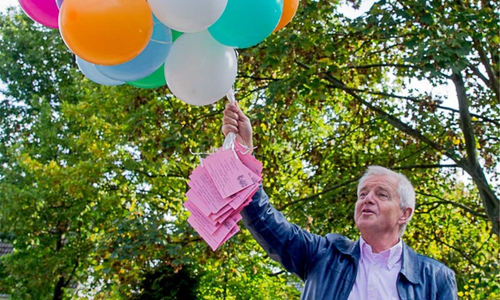 Günter Eichenlaub bei seiner Verabschiedung 2014.