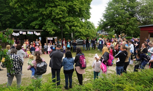 Viele Besucher kamen, um das Kita-Jubiläum zu feiern.