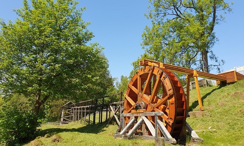 Das neue Rad am Carler Teich.