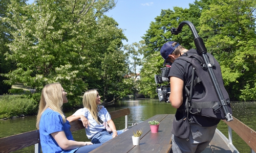 Bei einem Tag voller Freizeitaktivitäten braucht es auch eine Pause auf der Oker.