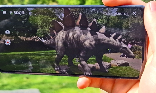 DinoCity Peine: Plötzlich stehen die Urzeitgiganten in Lebensgröße in Peine. Zum Glück nur virtuell. 