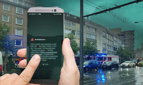 Hätte die Bevölkerung durch Cell Broadcast gewarnt werden müssen?