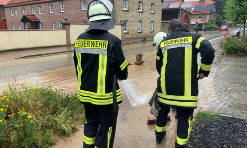 Die Feuerwehr musste etliche Einsätze abarbeiten.