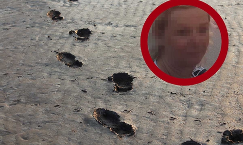 Maren H. wurde auf einer Sanbank mitten im Wattenmeer gefunden.