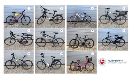 Hier sind die Fahrräder zu sehen (weitere Details im Text).