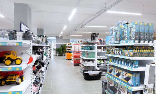 Ein Blick in einen der Action-Märkte.