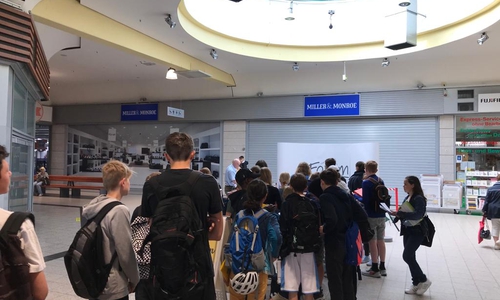 Das FORUM belohnte gute Noten: Bis zu 300 Schüler folgten dem Aufruf.