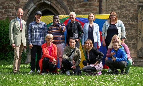 Der Rotary Club bei der Evangelischen Stiftung Neuerkerode.