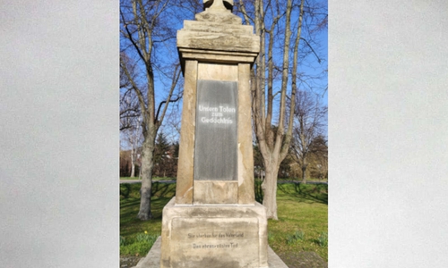 Das Wiedelaher Gefallenendenkmal erstrahlt insgesamt in neuem Glanz.