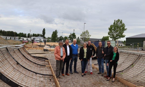 Die Grünen freuen sich über den Bau der lange geplanten Skate-Anlage.