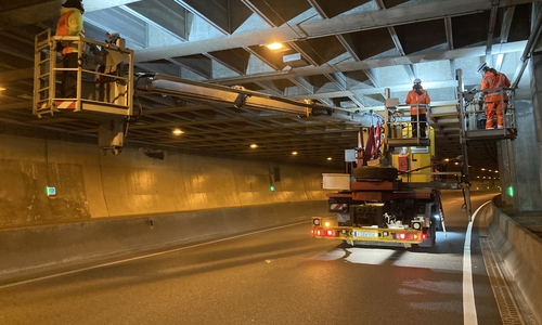 Die Tunnel werden überprüft. (Symbolfoto)