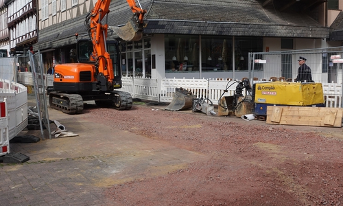 In der kommenden Woche wird sich wieder einiges am Baustellenbild ändern.
