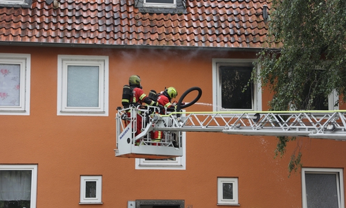 Am Mittag kam es zu einem Feuerwehreinsatz in der Kampstraße.