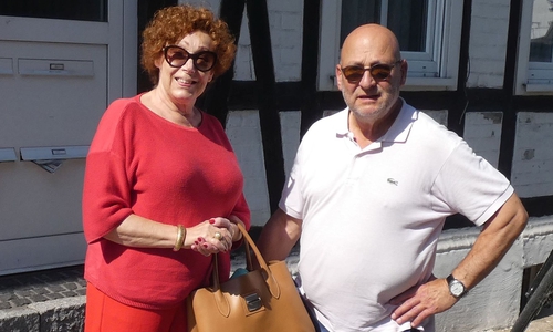 Tamara und Ephraim Goldstoff aus Amsterdam haben Wurzeln in Wolfenbüttel.