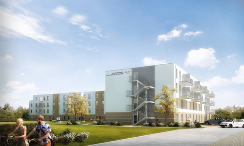 So soll das neue advita Haus Salzgitter später aussehen.