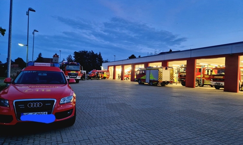 Die Feuerwehr hatte am Mittwoch viel zu tun.