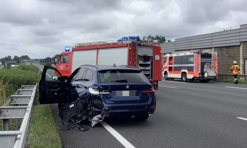 Die Feuerwehr war auf der A2 im Einsatz.