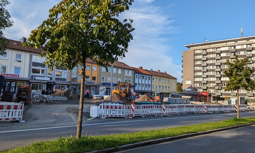 Der Jürgenohler Marktplatz wird zum multifunktionalen Kommunikations- und Veranstaltungsort umgebaut.