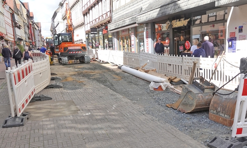 Die Arbeiten liegen im Zeitplan.