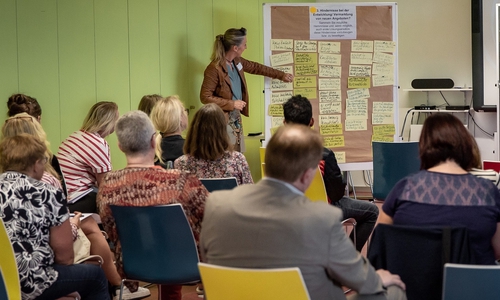 Es wurden erste Ideen erarbeitet.