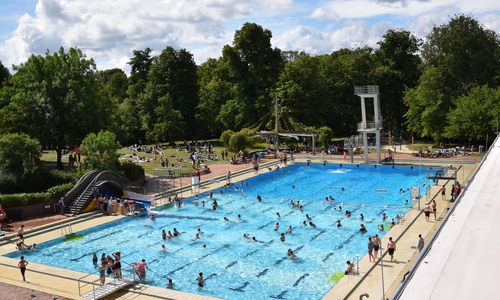 Freibad Bürgerpark. (Archiv)