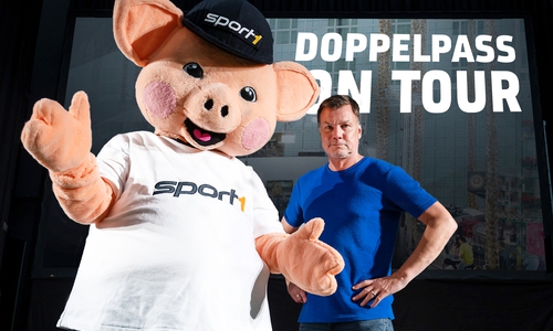 Thomas Helmer beim „Doppelpass on Tour“.