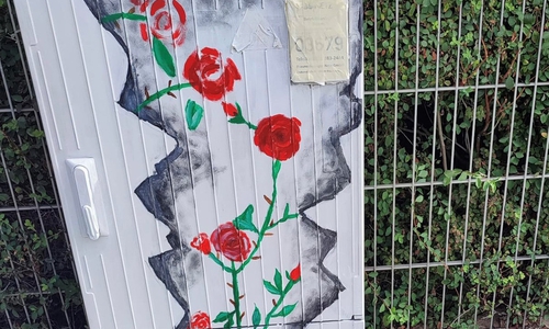Erste Impressionen von einem bemalten Stromkasten.