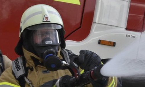 Die Feuerwehr Schöningen präsentiert sich im Rahmen eines Tages der offenen Tür.