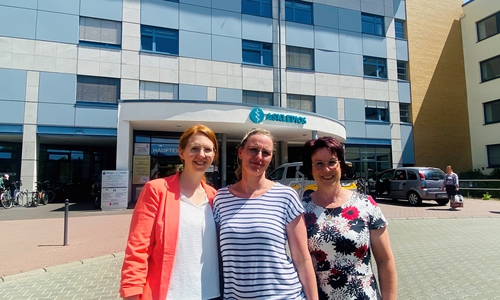 Das Spezial-Team des Brustzentrums der Asklepios Harzklinik Goslar: v.l. Angelique Moys, Katja Klaus, Claudia Gebhardt-Zomorodbakhsch.