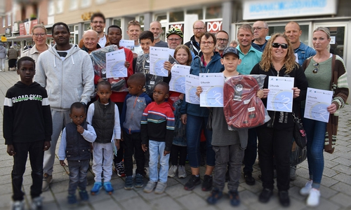 Die Siegerinnen und Sieger des Stadt- und Schulradelns 2023.