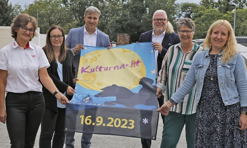 Stellten das Programm zur Kulturnacht am 16. September vor (v. l.): Daniela Rensch, Martina Staats, Thorsten Drahn, Björn Reckewell, Annette Junicke-Frommert und Jana Hinrichs.