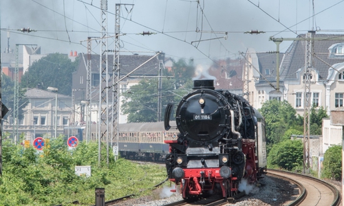 Die Fahrt führt über Wolfenbüttel und Vienenburg nach Bad Harzburg.