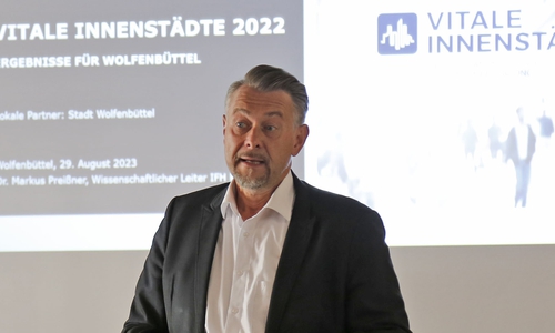 Bürgermeister Ivica Lukanic möchte den Bekanntheitsgrad Wolfenbüttels erhöhen.