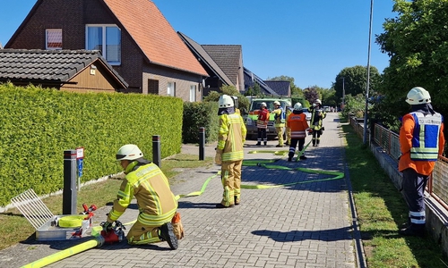 An der Unfallstelle wurde gemessen.