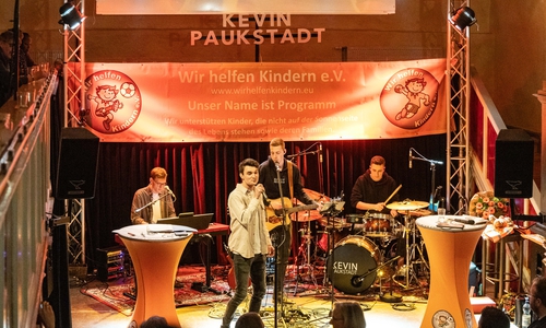 Kevin Paukstadt sorgte für musikalische Unterhaltung.