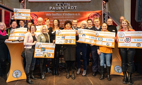 Bei der Gala waren einige der begünstigten Institutionen anwesend.