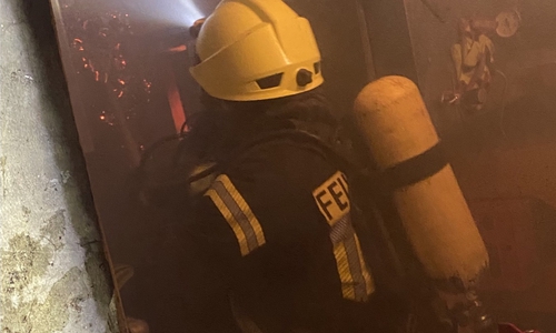 Einsatzbild der Feuerwehr.