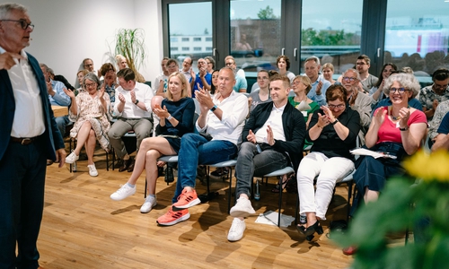 Spenden-Publikum beim Giving Circle 2023.