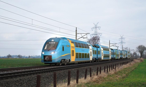 Ein neuer Coradia Max-Zug (nicht vertraglich festgelegtes Design zu Illustrationszwecken).
