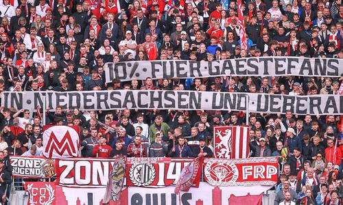 Fans von RB Leipzig fordern 10 Prozent für Gästefans (Archiv)